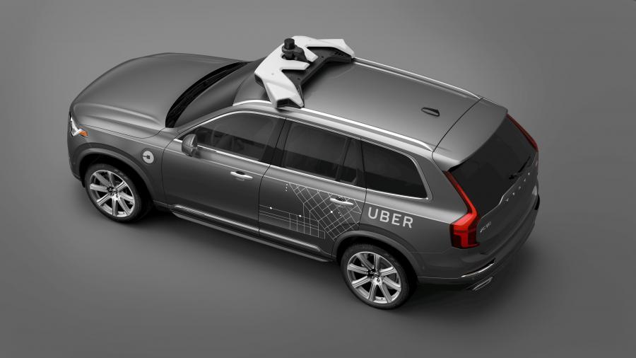  Volvo XC90 Autonomous Driving Car Uber 2016 года  (фото 5 из 7)